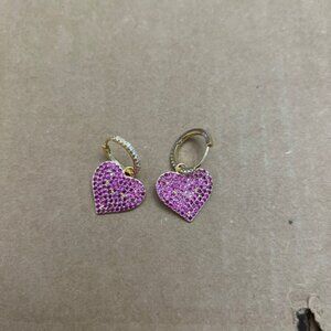 Heart earrings